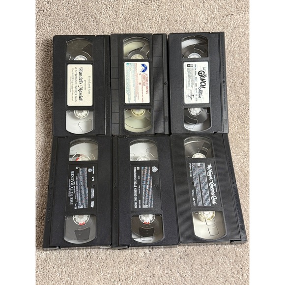 Christmas Movie VHS Lot Dr Seuss Grinch Charlie Brown Muppets(Not tested - Picture 7 of 7